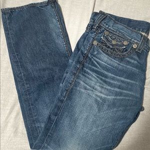 True Religion Ricky Relaxed Straight Jeans